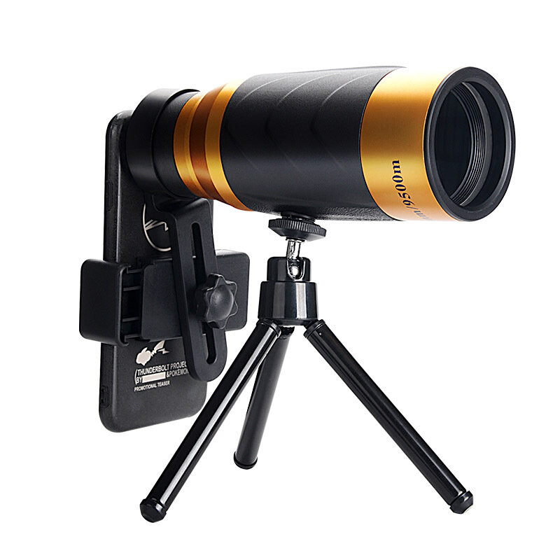 MOGE 45x60 HD Telescopio monocular Mini telescopio de visión para viajes de caza cámping Senderismo