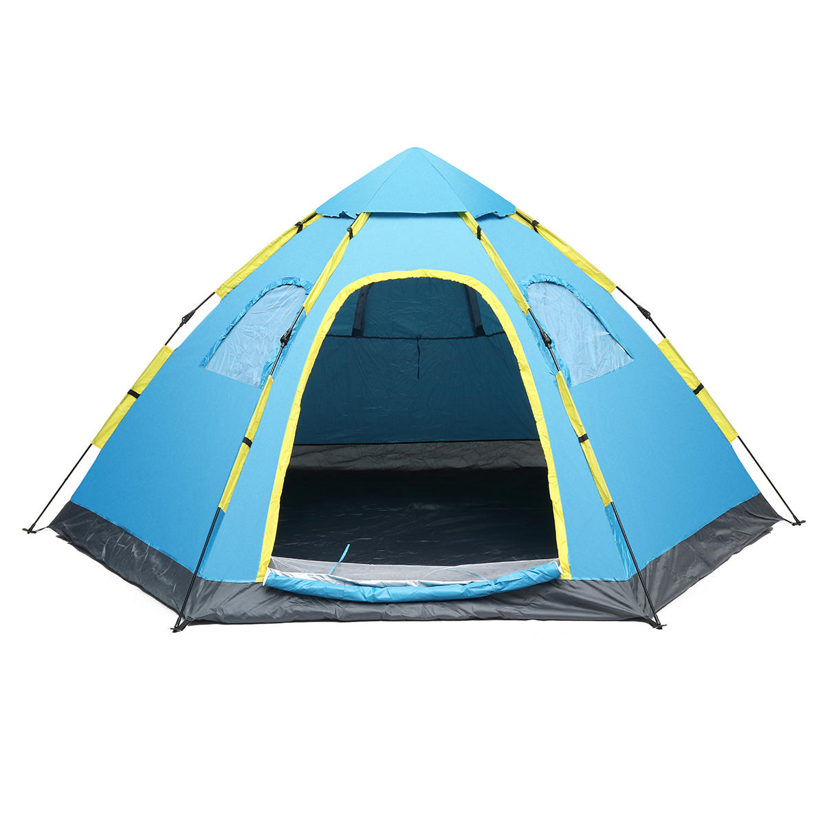 Outdoor Camping 5-8 People Automatic Pop Up Tent Waterproof UV Beach Family Sunshade Canopy