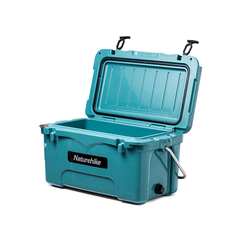 Naturehike 25L Cooler Box 60-80h Igloo Cooler Bag Hardbody Food Storage Box Ice Chest Coolers for Camping Picnic