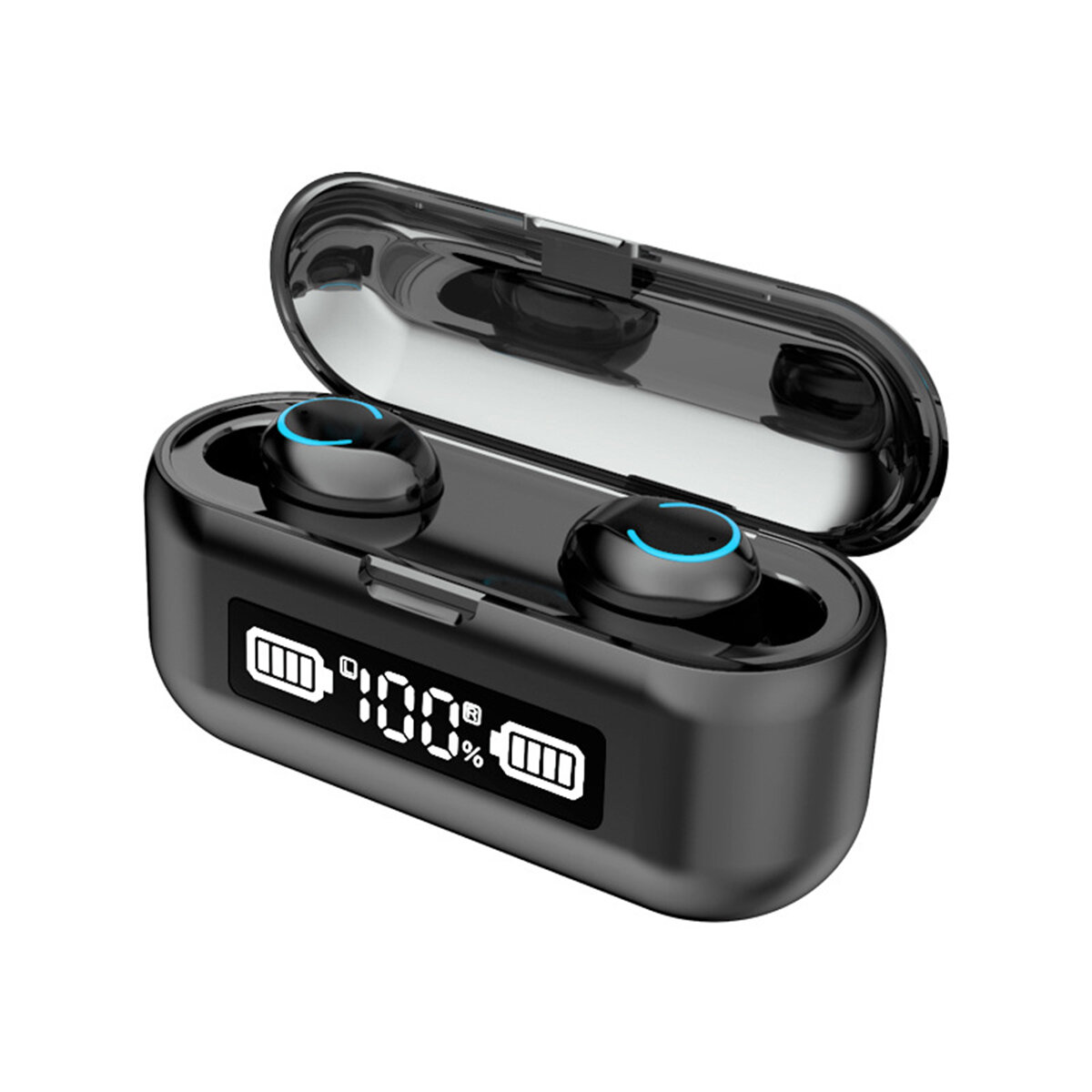 

NEW 9D TWS bluetooth Earbuds HiFi CVC8.0 Noise Reduction Stereo Wireless Headset Waterproof Sport Headphone with Mic Pow