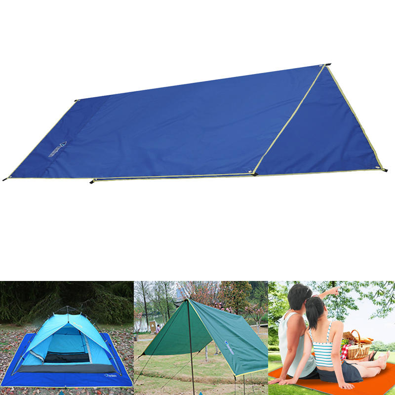 Tapete de picnic multifuncional 3 en 1, impermeable, para camping, tiendas de campaña, toldos para el sol