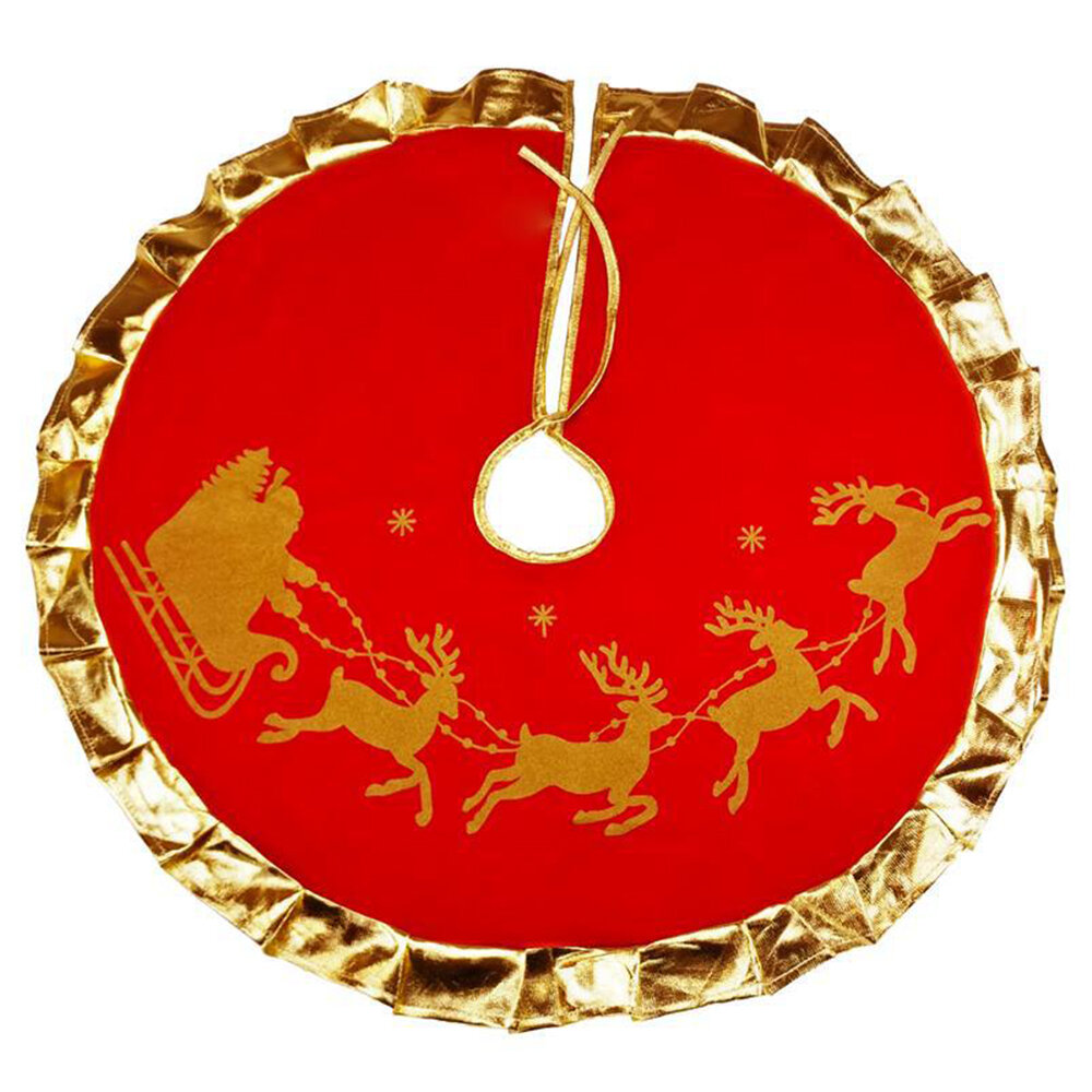 Kerst Handwerk Flanel Kerst Accessoires Kerstboom Bodem Decoratie
