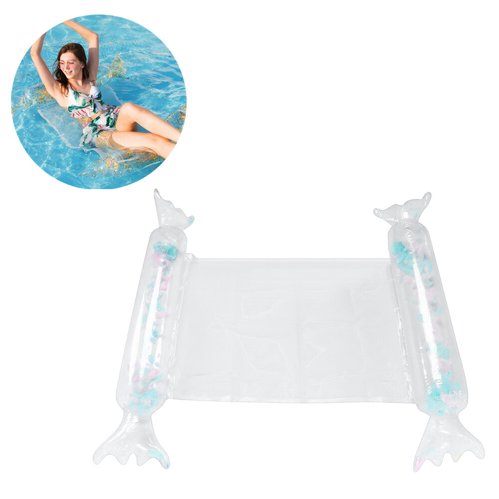 

Inflatable Floating Hammock Water Sport Swimming Pool Chair Float Lounge Bed Summer Beach Sea