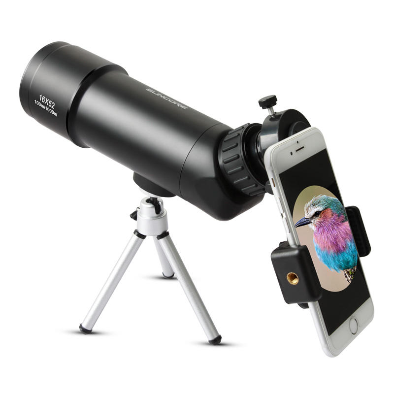 IPRee® Travel 16x52 Su Geçirmez Outdoor Spor İçin Tek Gözlü Kuş Gözlem Teleskopu Gözlem Kapsamı