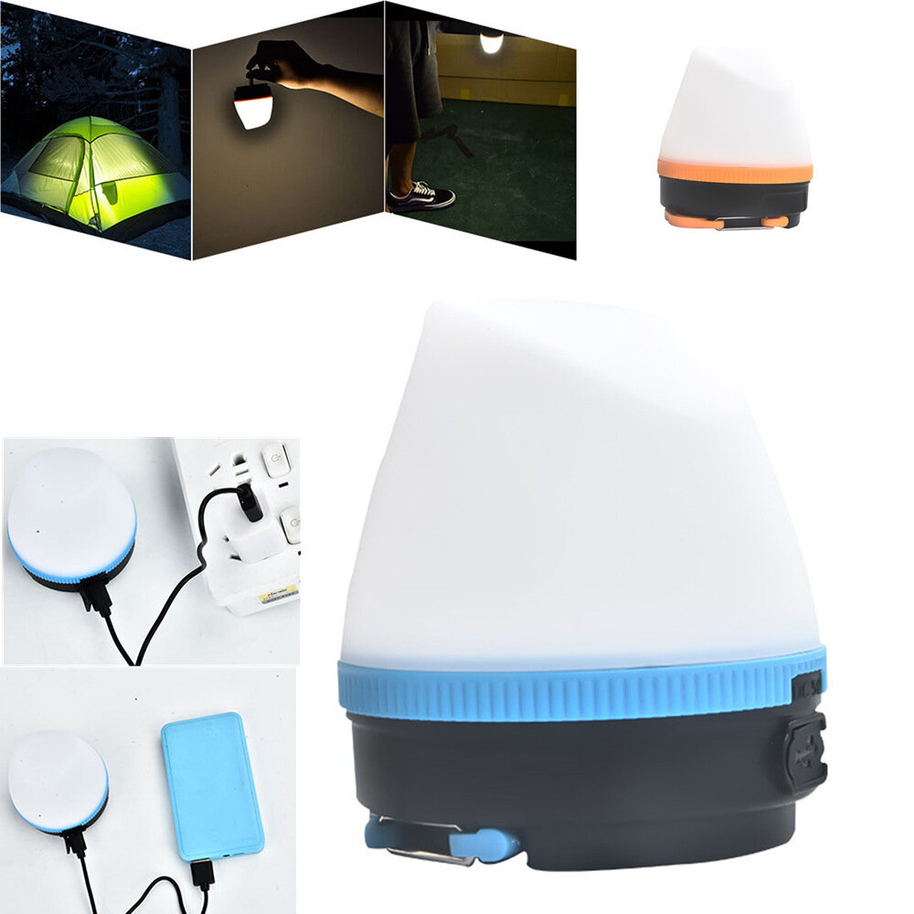 Wiederaufladbare LED Campinglaterne mit Magnet, starkes Licht, tragbare Taschenlampen, Zeltlichter, Heimnotfall, Nachtmarktlicht