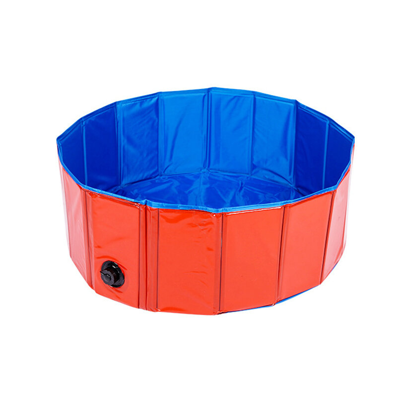 Foldable Dog Pool Pet Bath Inflatable Swimming Tub Collapsible Bathing Pool for Dogs Cats Playing Kids Supplies Portable