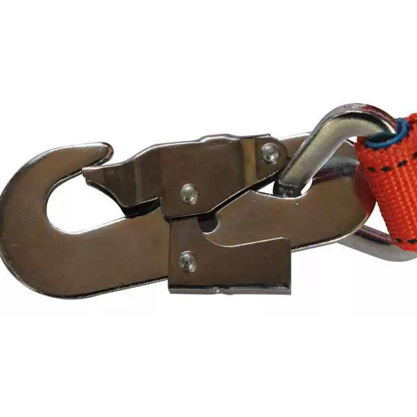 15*5.5cm Alloy Steel Safety Rope Snap Hook Carabiner Anti-abrasion Rock Climbing Camping Mountaineering Security Buckle