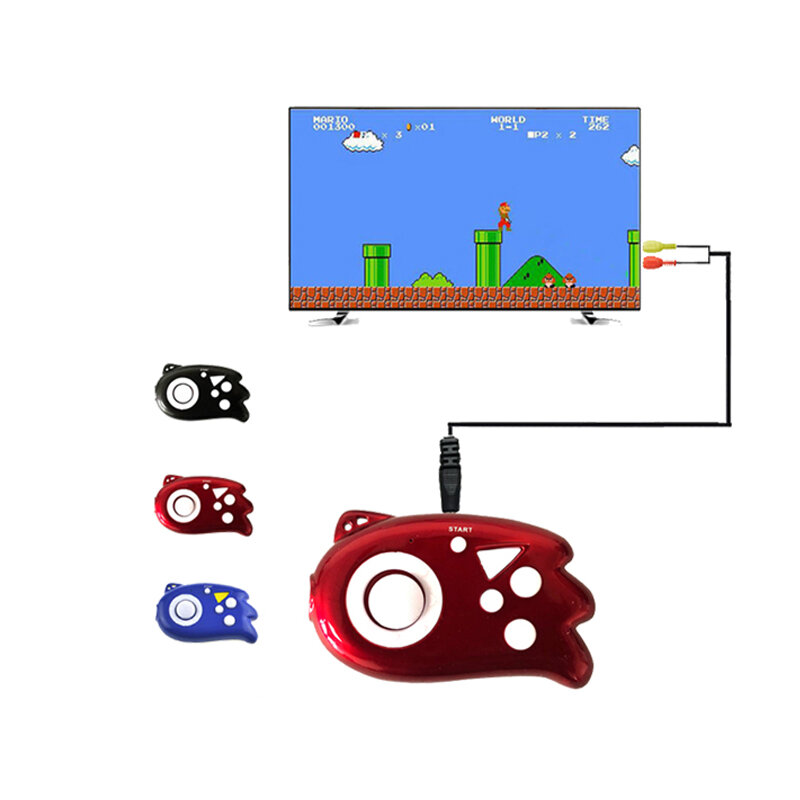 8-bit mini tv game console built-in 89 classic games handheld video game player controller support tv output