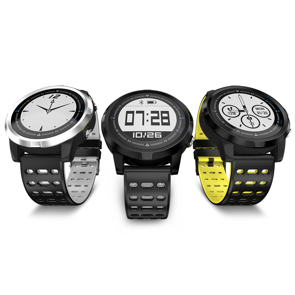 SENBONO N105 Full Touch Screen Built-in GPS Positioning Heart Rate Monitor Call Information reminder