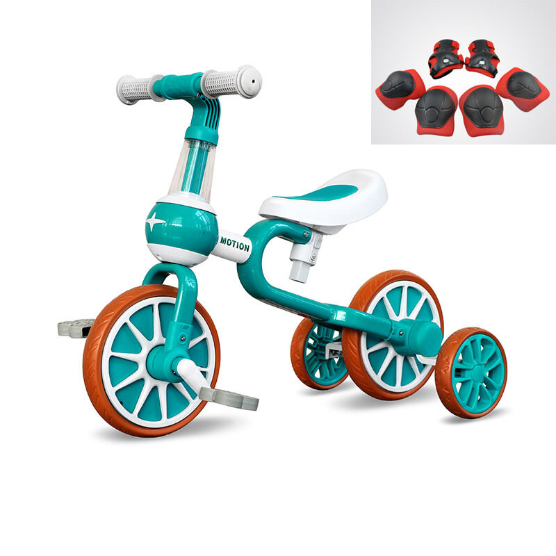 

MOTION 2 in1 Toddler Push Balance Bike Kids Scooter Safe Tricycle Walker Bicycle For Beginner Rider Training For 18 Mont