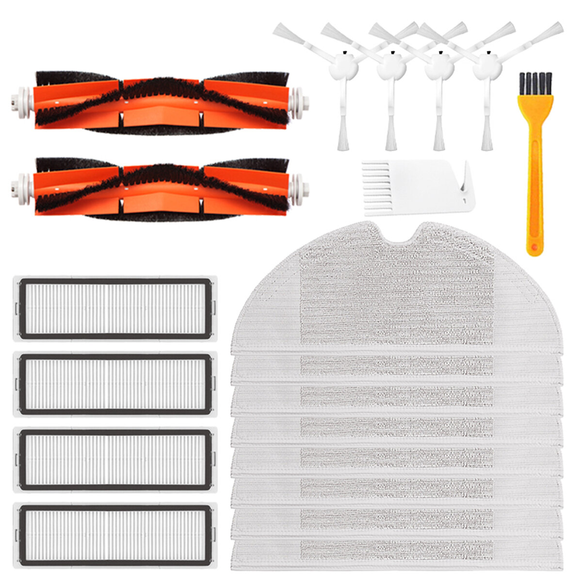 8pcs/14pcs/20pcs Replacement Kits for Xiaomi Mijia 1C STYTJ01ZHM Vacuum Cleaner Parts Accessories [N