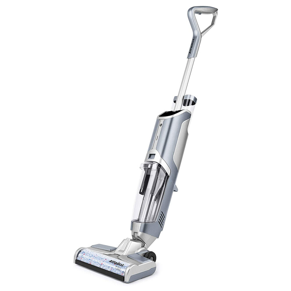 AlfaBot T30 150W Cordless Water Spray Mopping Machine Vacuum Cleaner Hardwood Floor and Area Rugs Self Cleaning Wet-Dry