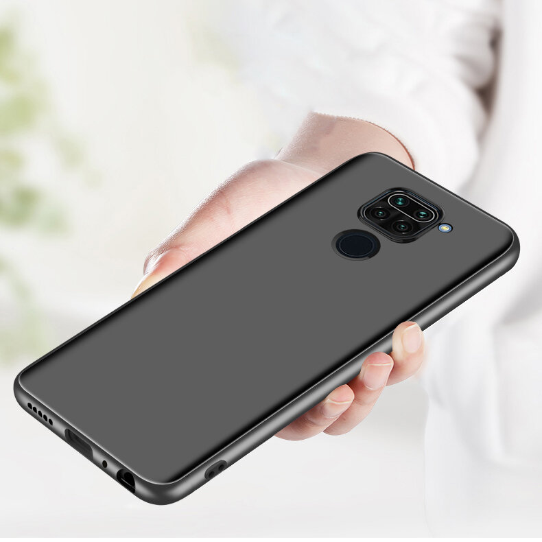 

Bakeey for Xiaomi Redmi Note 9 / Redmi 10X 4G Case Silky Smooth Anti-fingerprint Shockproof Hard PC Protective Case Back