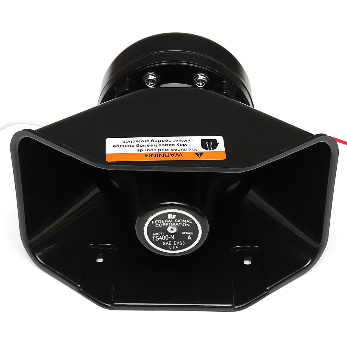 12V 400W Luid Car Alarm Alarm Politie Sirene Hoorn PA Speaker MIC-systeem