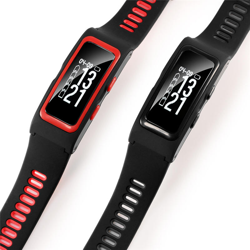 

T28 PLUS 0.96inch OLED GPS Track Record Smart Bracelet Dynamic Heart Rate Waterproof Smart Watch