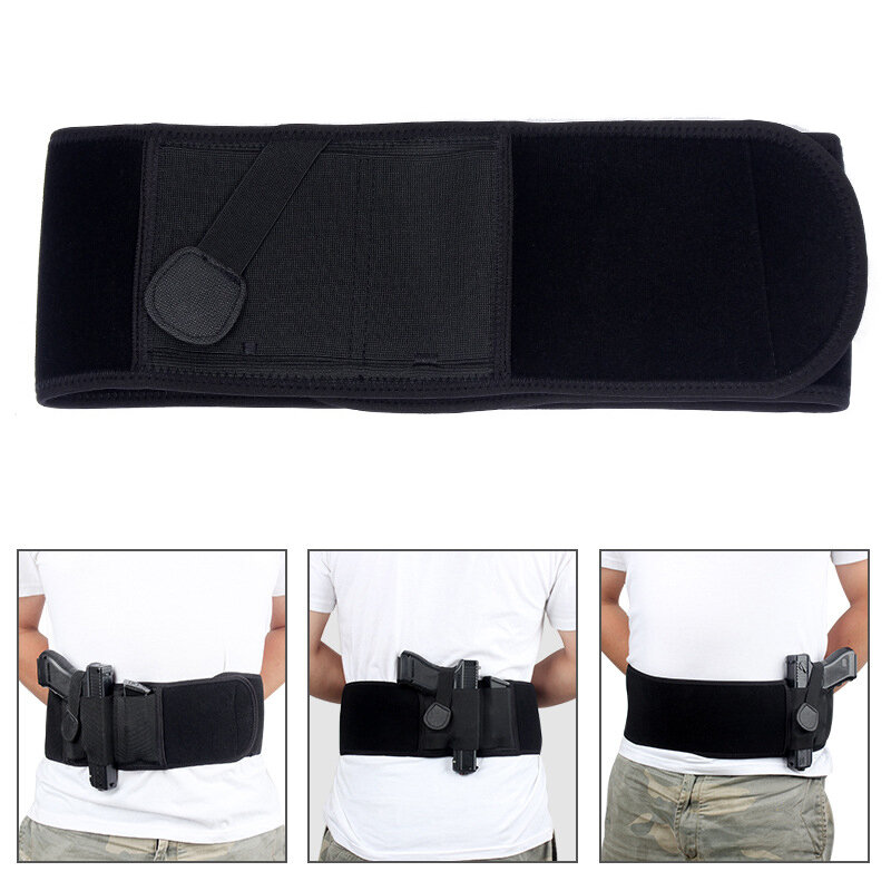

Outdoor Tactical Concealed Waist Belt Holster Universal Shooting Sleeves For Women Men Hunting Accessories
