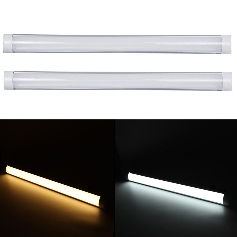 

2PCS 90cm LED Tube Light T10 SMD2835 Surface Mount Integrated Purification Lamp for Indoor Use 85-265V
