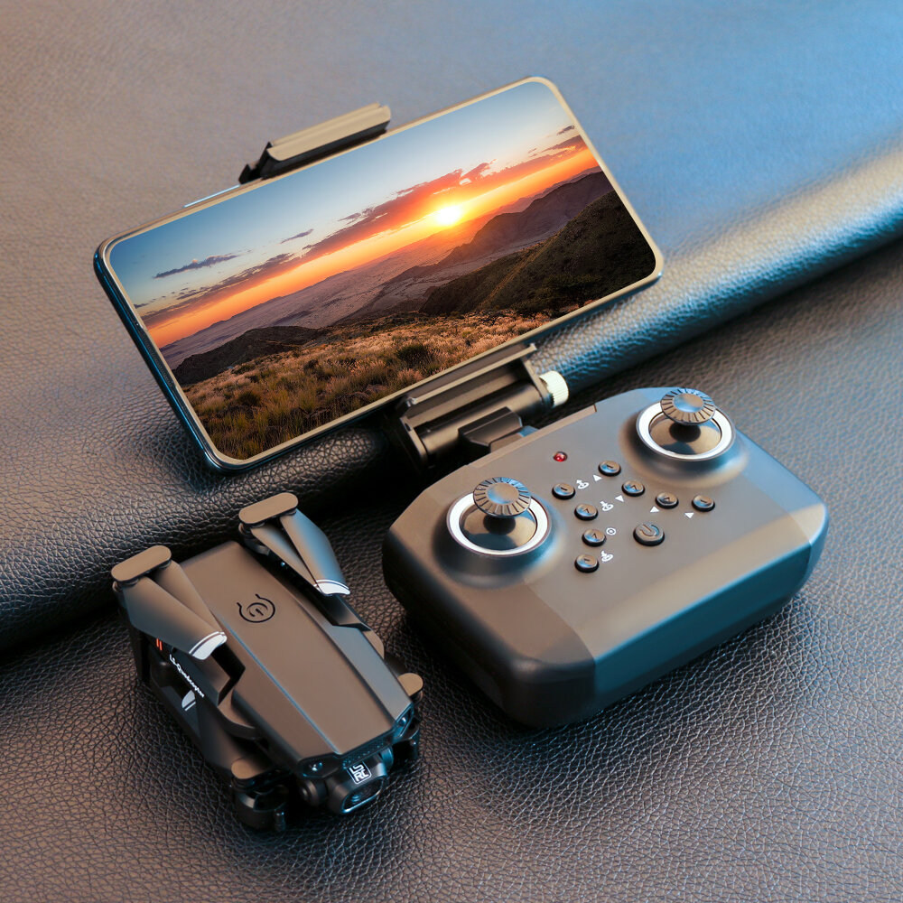 LANSENXI LS-XT6 Mini WiFi FPV met 4K / 1080P HD Dubbele camera Hoogte Hold-modus Opvouwbare RC-drone
