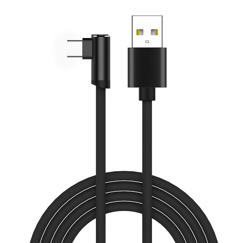 

Bakeey EL-87 Type-C Elbow Data Cable Fast Charging Line For Huawei P30 P40 Pro MI10 Note 9S Oneplus 8Pro
