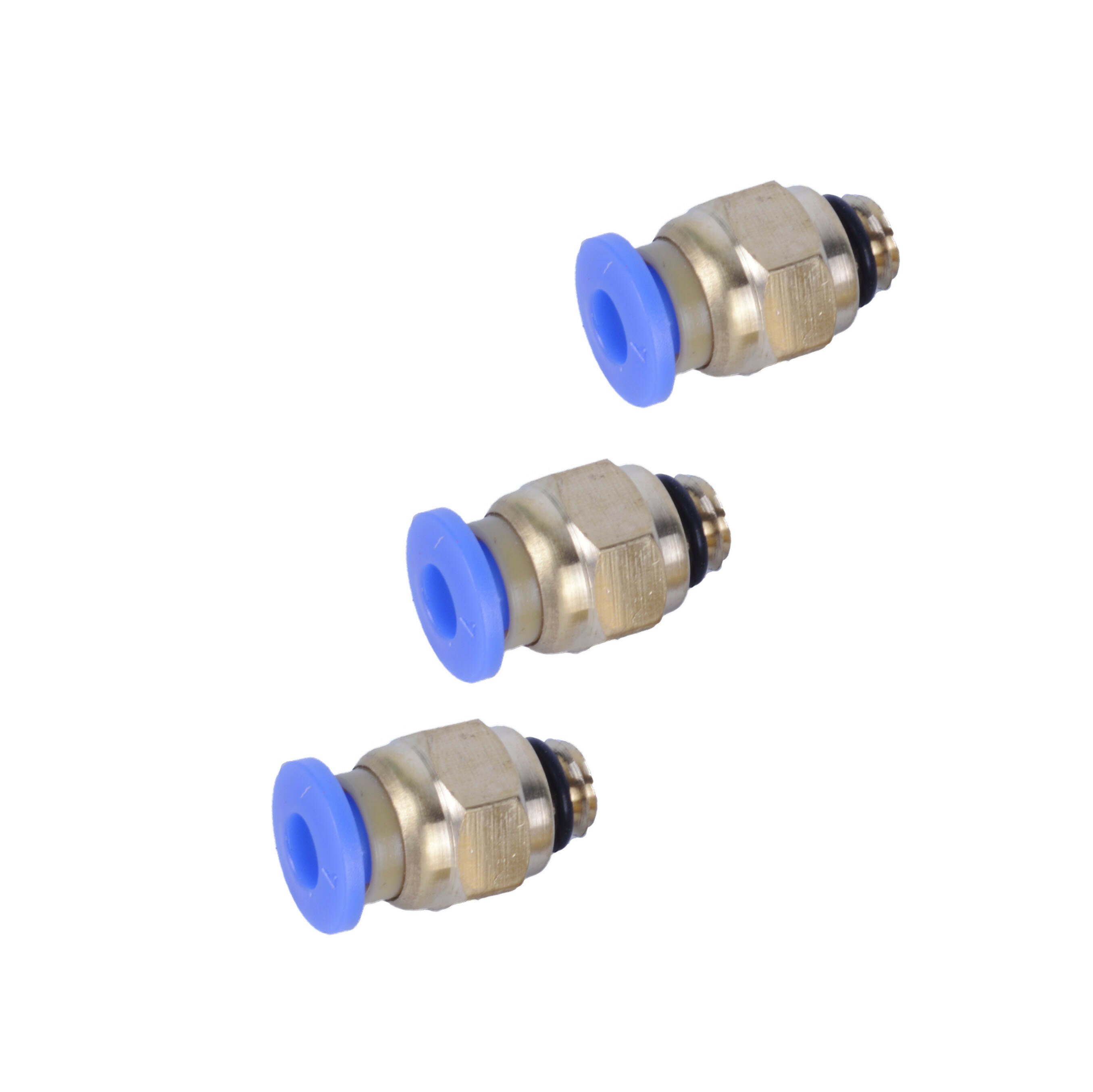 

Koonovo 5PCS Pneumatic Connectors PC4-M6 1.75mm PTFE Tube J-Head Extruder Accessories Fitting for Ender 3/CR-10 3D Print