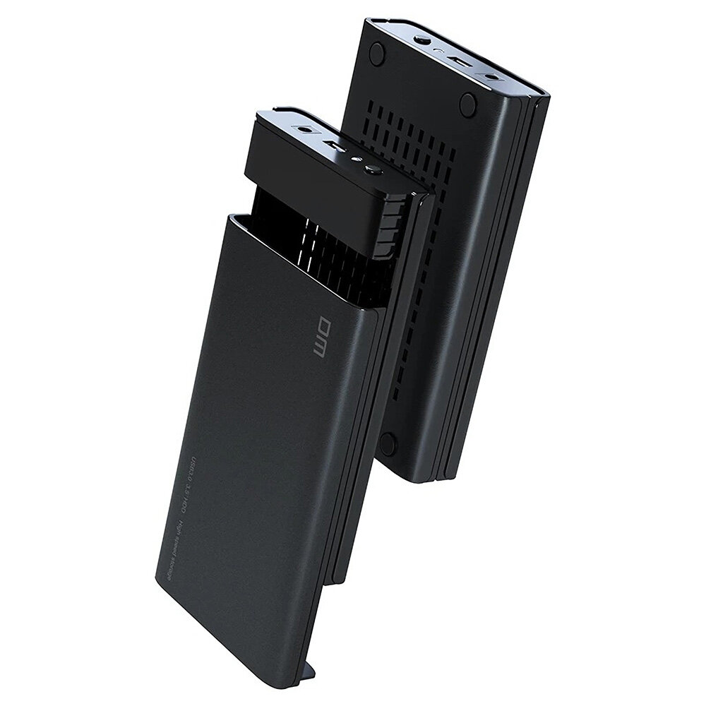 DM 3.5 “2.5” USB 3.0 SATA HDDSSD外付けハードドライブエンクロージャー16TB5GbpsハードディスクボックスケースシェルボックスHD035
