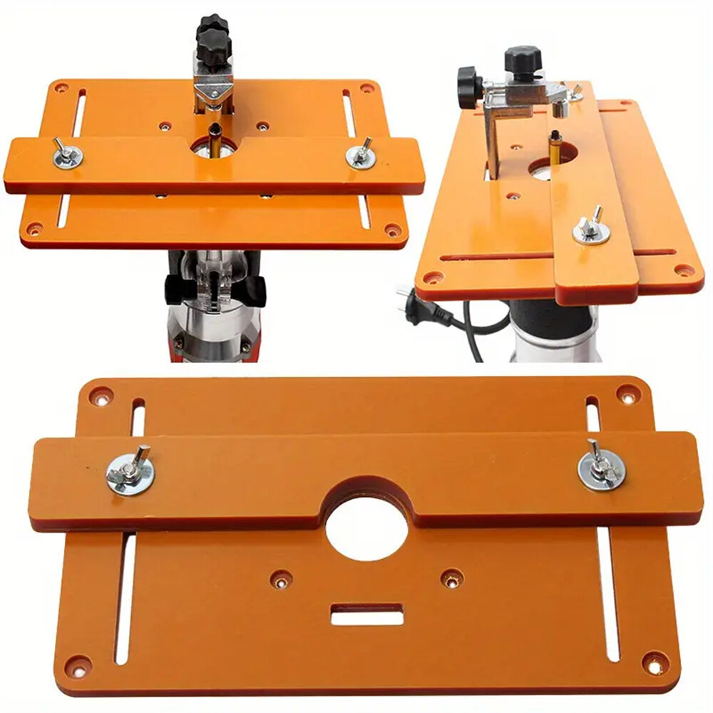 

Wood Milling Chamfering Trimming Machine Balance Board Router Table Insert Plate High Accuracy Router Slotting Positioni