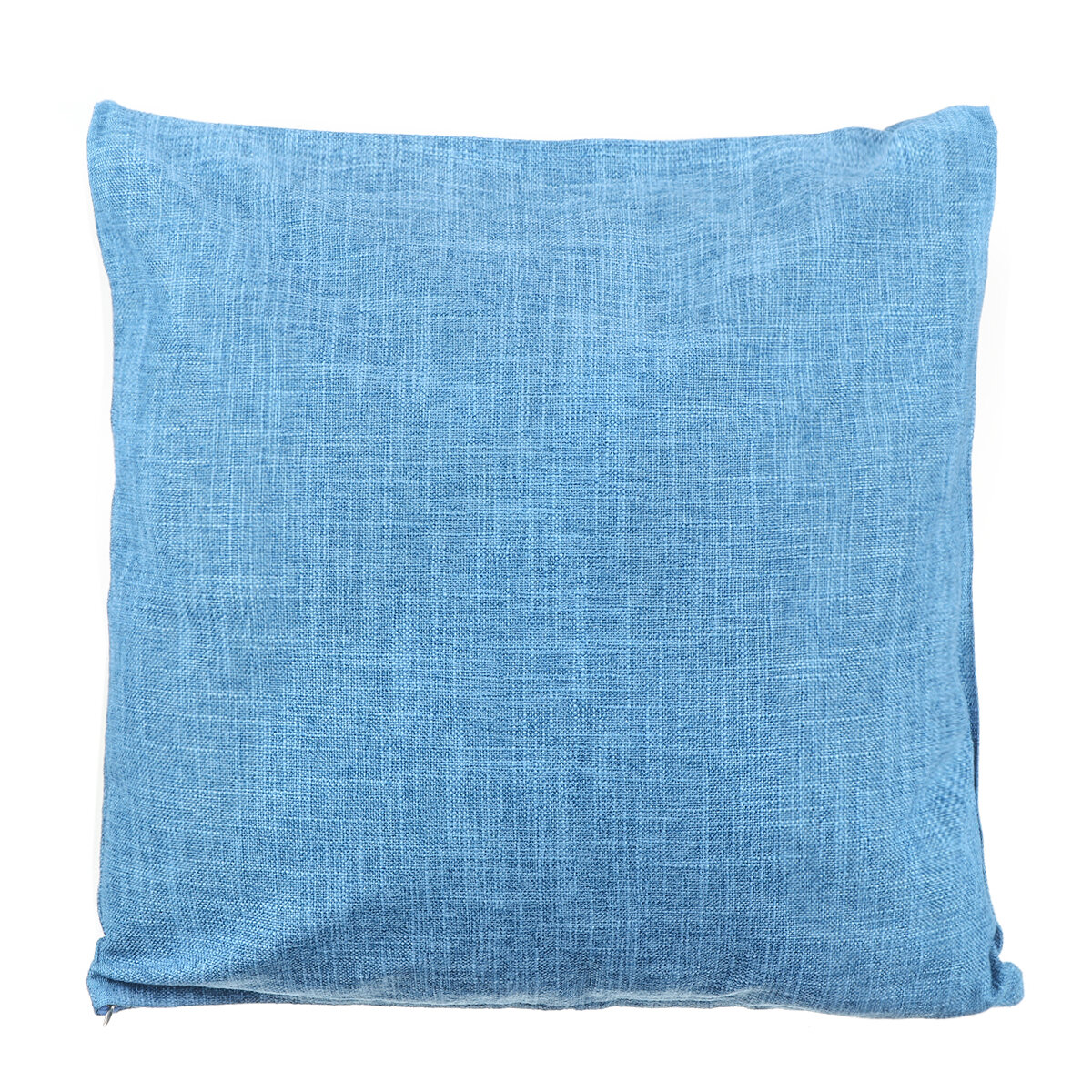 Cushion Cover Cotton Linen Sofa Car Home Waist Pillow Case Protector Decor 18''