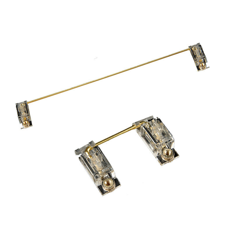 

YMDK V3 Smokey Stabilizers PCB Mount Gold Screw in Stabilizer No Dropping Wire for Mx Mechanical Keyboard PCB