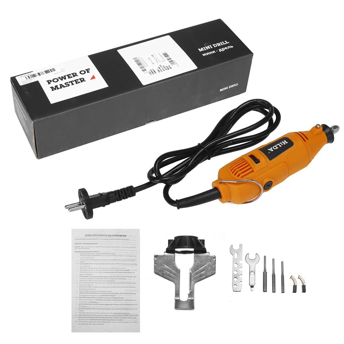 

200W 30000R/Min Mini Rotary Drill Polisher Electric Grinder Portable Carpentry Engraving Grinding Polishing Tool