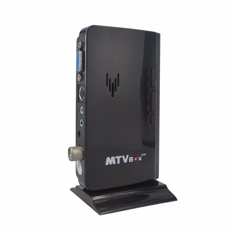 HD 1080P External LCD CRT VGA External TV Tuner PC BOX Tuner Receiver Set Top Box