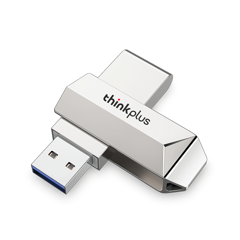 Lenovo ThinkPlus TPU301 USB3.0 Flash Drive Metal 360? Rotation Pendrive Flash Memory Disk 32G 64G 12