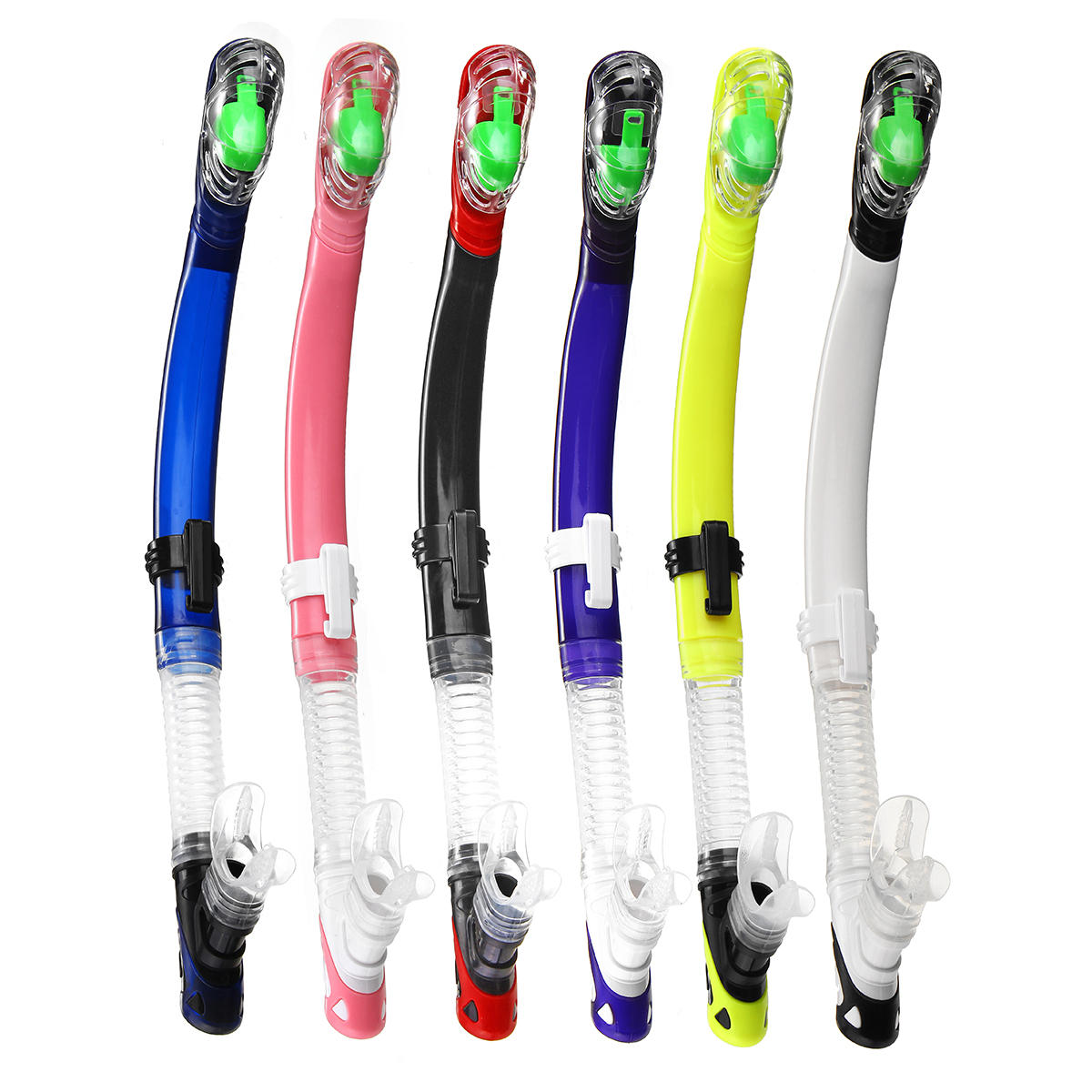 Adults Full Dry Swimming Diving Snorkeling Breathing Tube