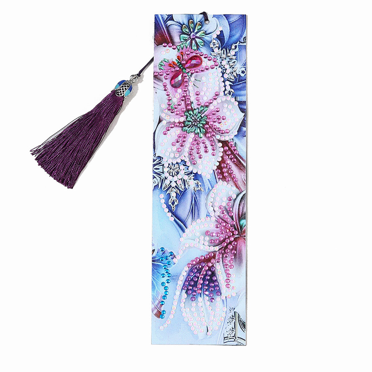 DIY Beaded Bookmarks 5D Diamond Painting Peacock Butterfly Flower Art Craft Embroidery Stitch Kit Ha