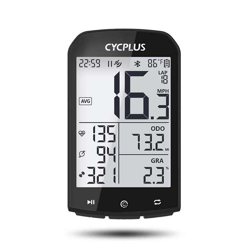 Licznik rowerowy CYCPLUS M1 GPS z EU za $39.33 / ~171zł