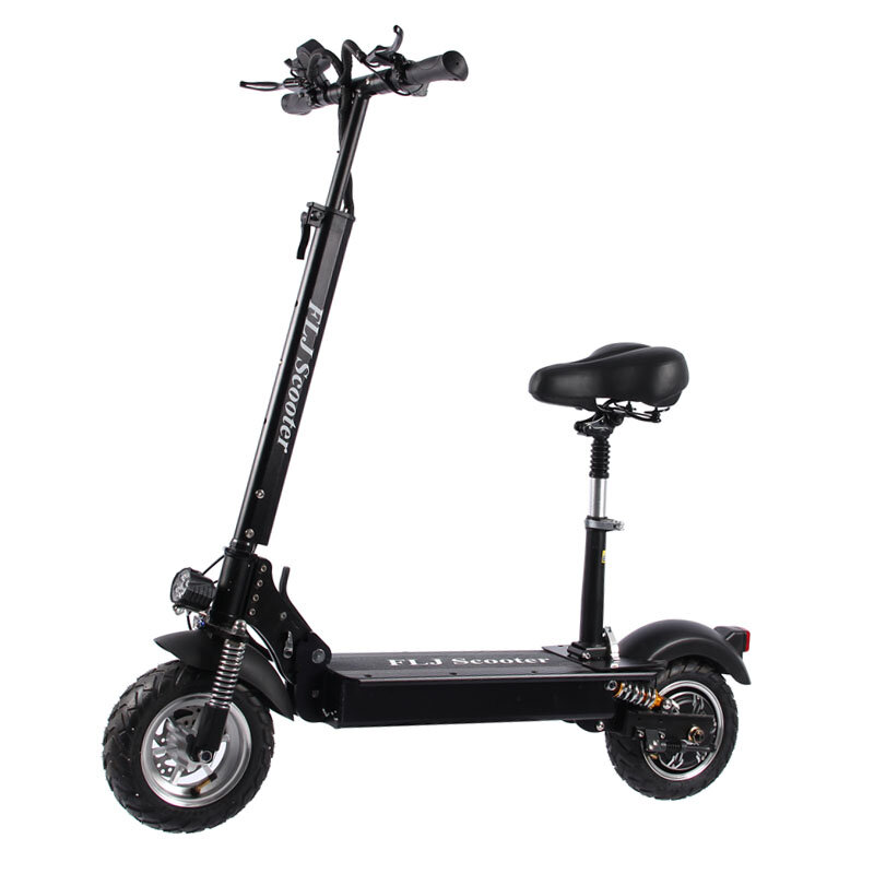 [EU Direct] FLJ C11 30Ah 48V 1200W 10 Inches Tires Folding Electric Scooter 45km/h Top Speed 90-100KM Mileage Range Electric Scooter Vehicle