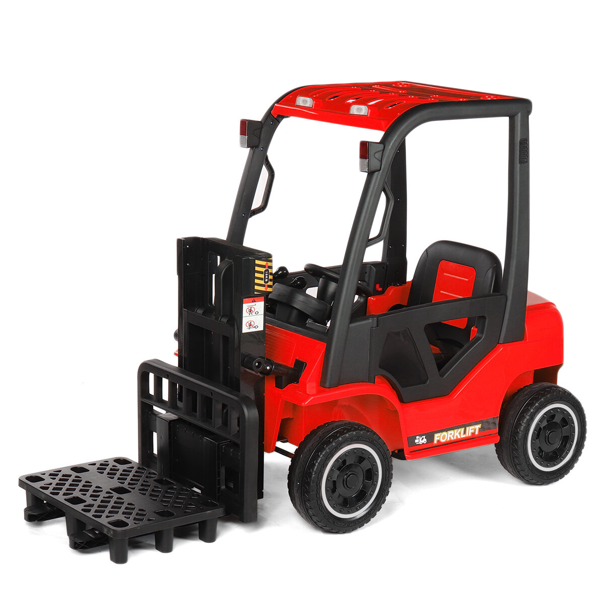LSD 08 Children's Electric Forklift Kids Ride-on Forklift RC Car Truck RTR Simulation Engineer Vehicle With Light Music