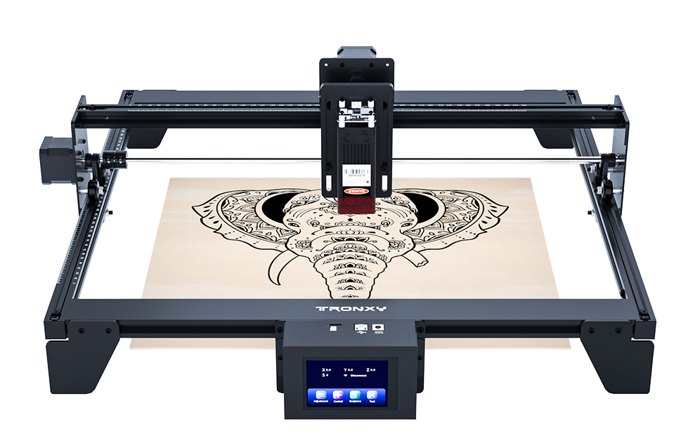 

[EU/US Direct]TRONXY® Marker 40 5.5W DIY Laser Engraver CNC Laser Engraving Cutting Machine Desktop Carving Machine Eye