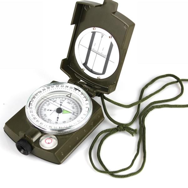 Wielofunkcyjny amerykański campingowy kompas wspinaczkowy