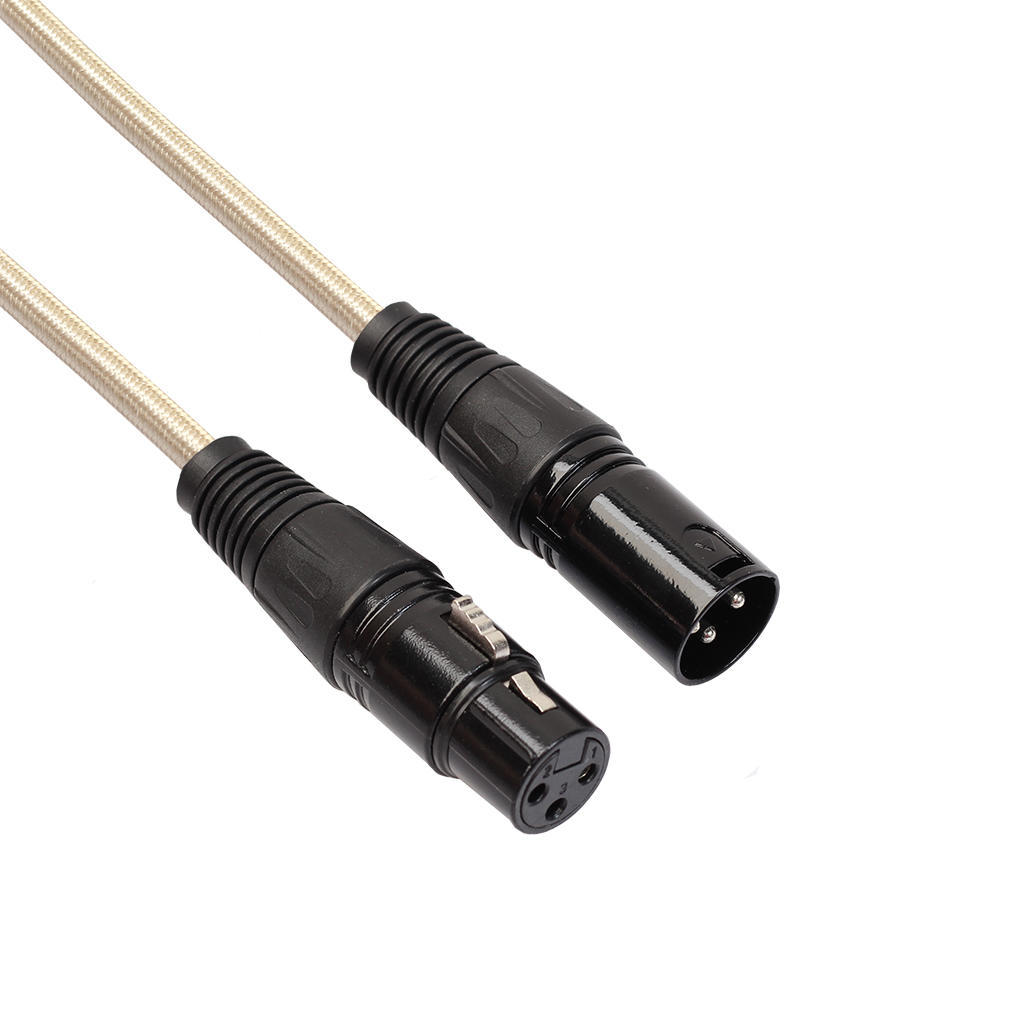 REXLIS 1 / 1.8 / 3M 3-pins male-naar-male microfoon audiokabel