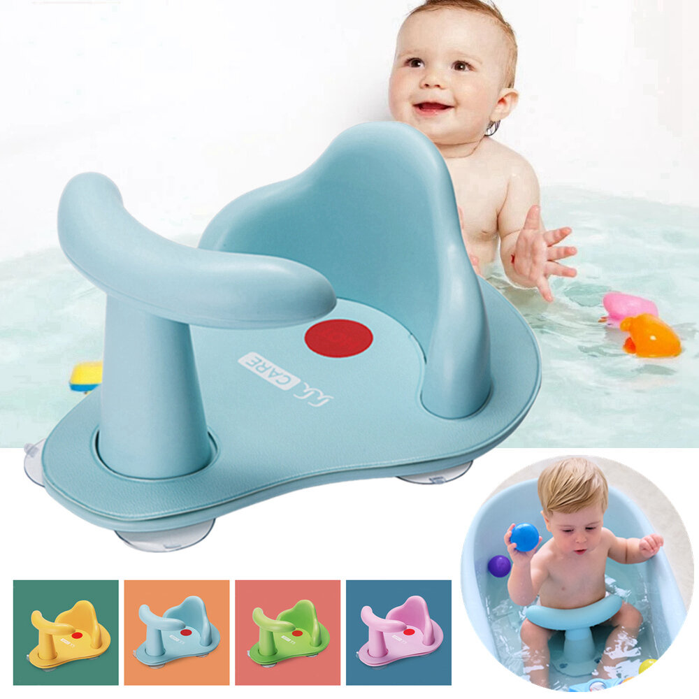 Foldable Support Baby Bath Chair Safety Anti-slip Seat Bathtub Shower