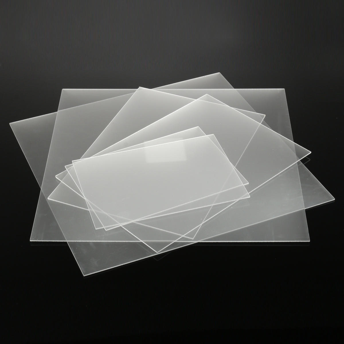 3mm One Sized Frosted Acrylic Sheet Clear Satin Matte Finish Plastic Panel 6 Siz Us 7 48