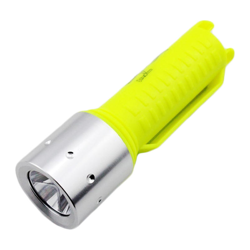 Yupard XPE Q5 600LM 3Modes Brightness Diving LED Flashlight White/Yellow Light