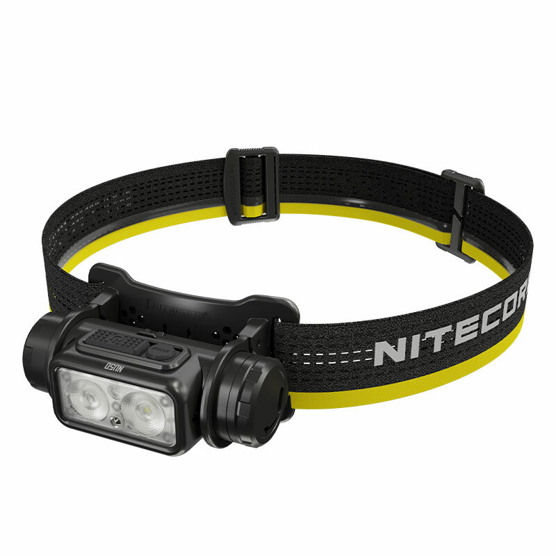 NITECORE NU50 1400 Lumens Rechargeable Headlamp 146g Lightweight USB-C Built-in 27100 Battery Headlights for Night Runni