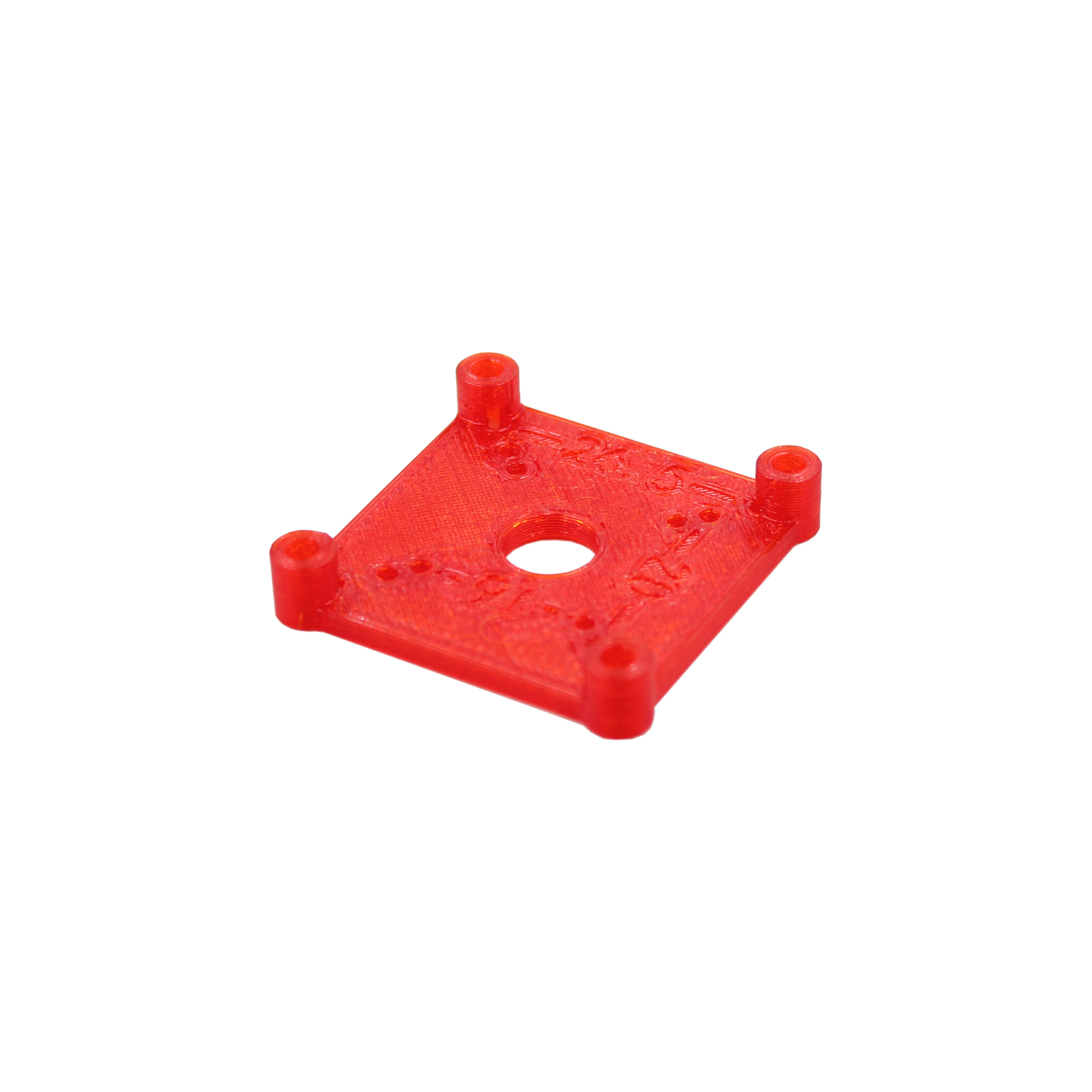QY3D 16/20/26.5mm Red mount adapter