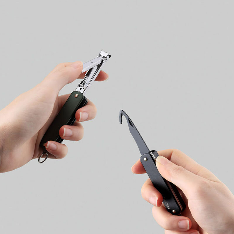 Składany obcinacz do paznokci z nożem hakowym Nextool Xiaomi Youpin za $12.49 / ~47zł