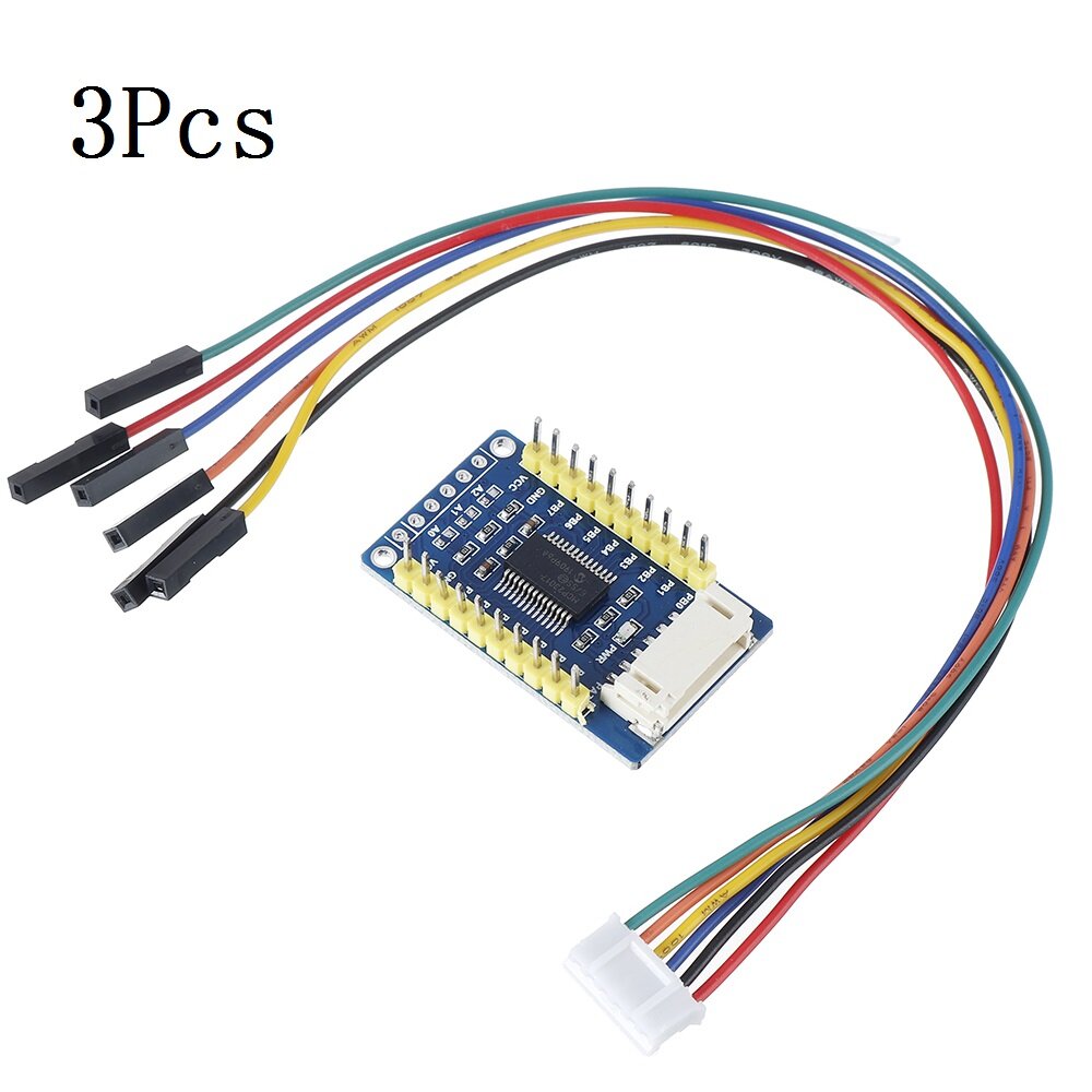 

3 шт. MCP23017 Модуль расширения ввода / вывода I2C IIC поддерживает для Arduino Raspberry Pi Micro: бит STM32