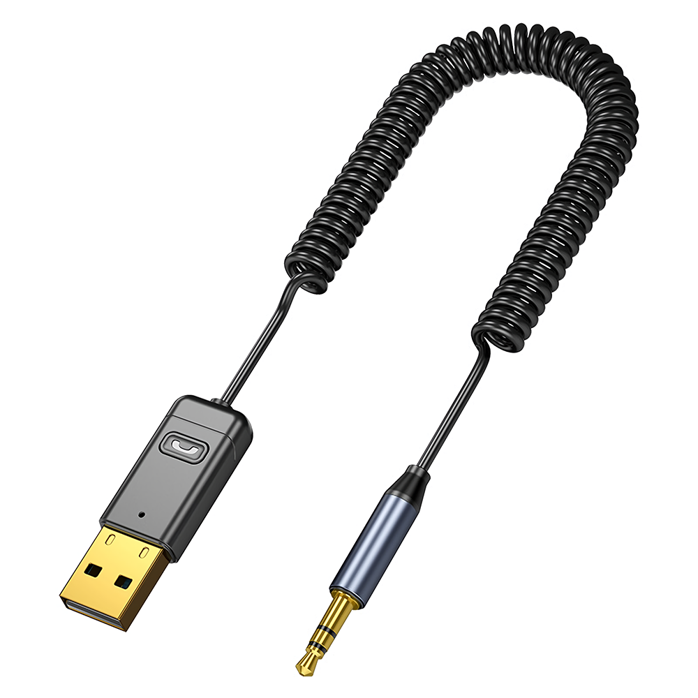 USB Car Wireless bluetooth5.0 Adapter Audio Adapter Hands-free calls bluetooth Dongles Transmitter Receiver