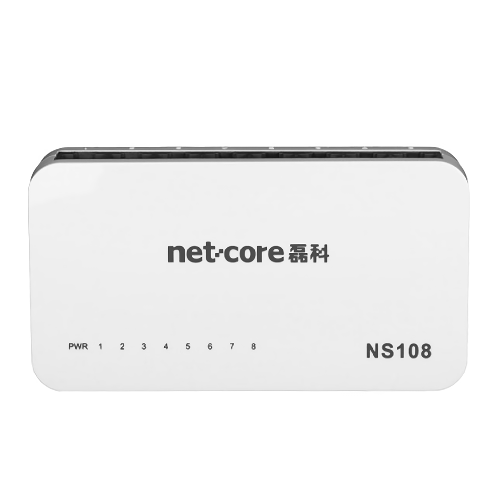 Netcore NS108 8-poorts 100 M Netwerkswitch Ethernet-switches Selector Netwerkkabel Splitter Hub voor