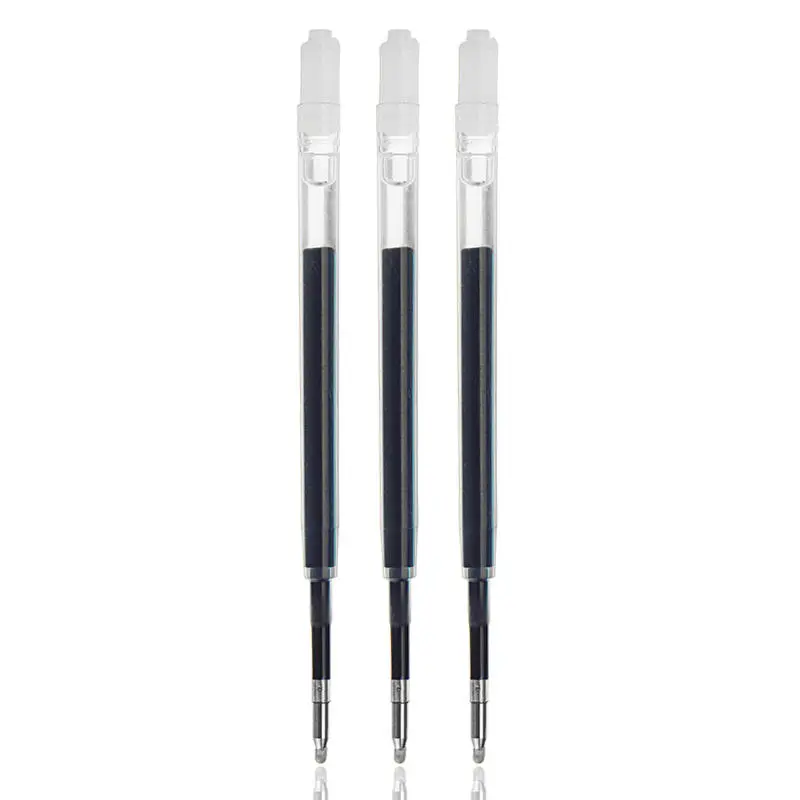3pcs smooth 0.5mm blue refills for original xiaomi metal signing pen replaceable refill mikuni ink