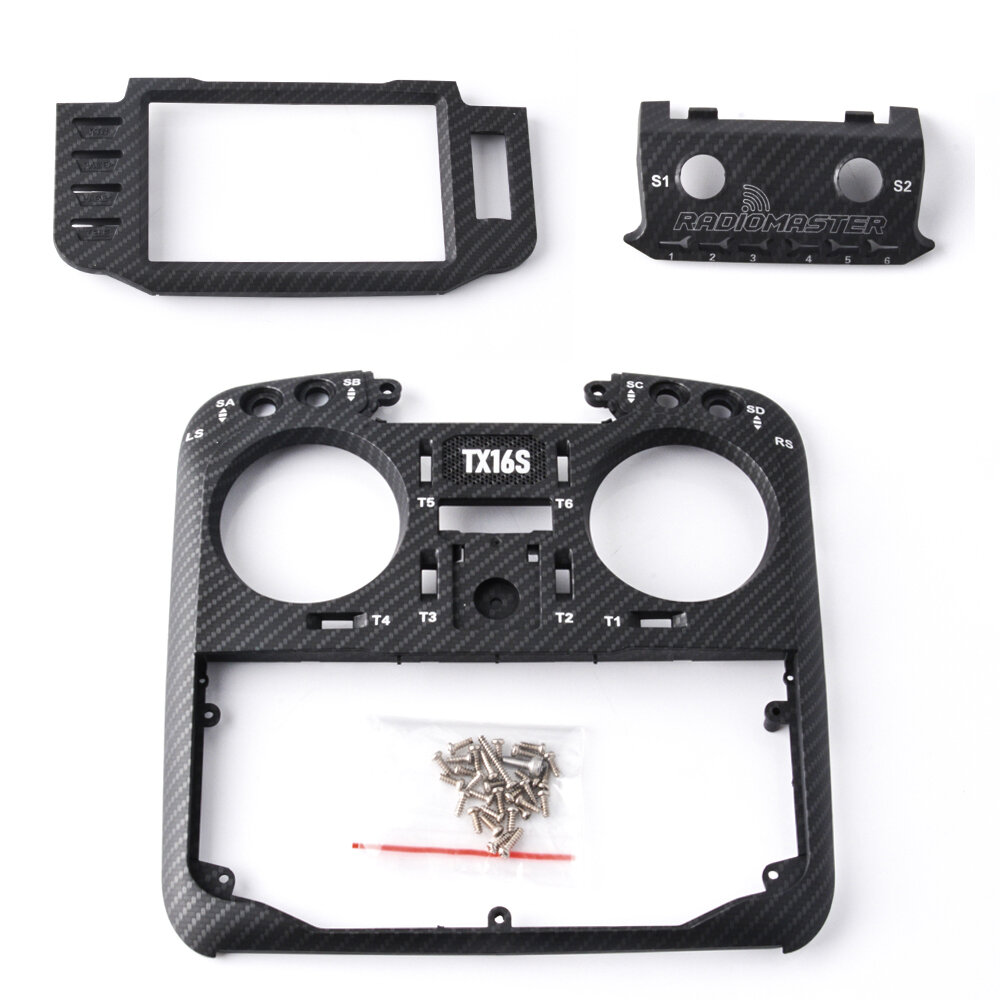 RadioMaster TX16S Transmitter Multi－color Cover Shell Spare Part Replacement Front Case